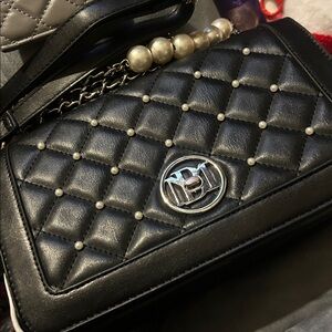 Badgley Mishka with pearls strap